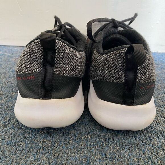 Nike flex men 9 tie up running shoes black red & white - Picture 7 of 9